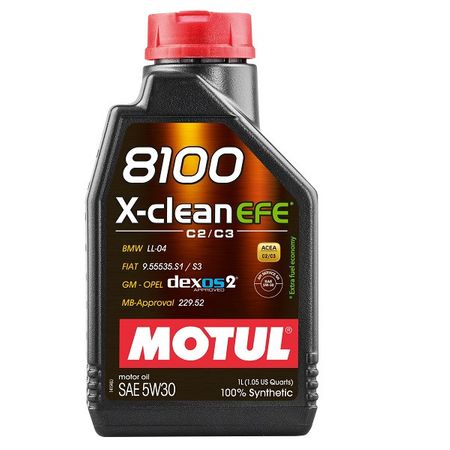 Ulei Motul 8100 X-clean EFE 5W-30 / 1 L